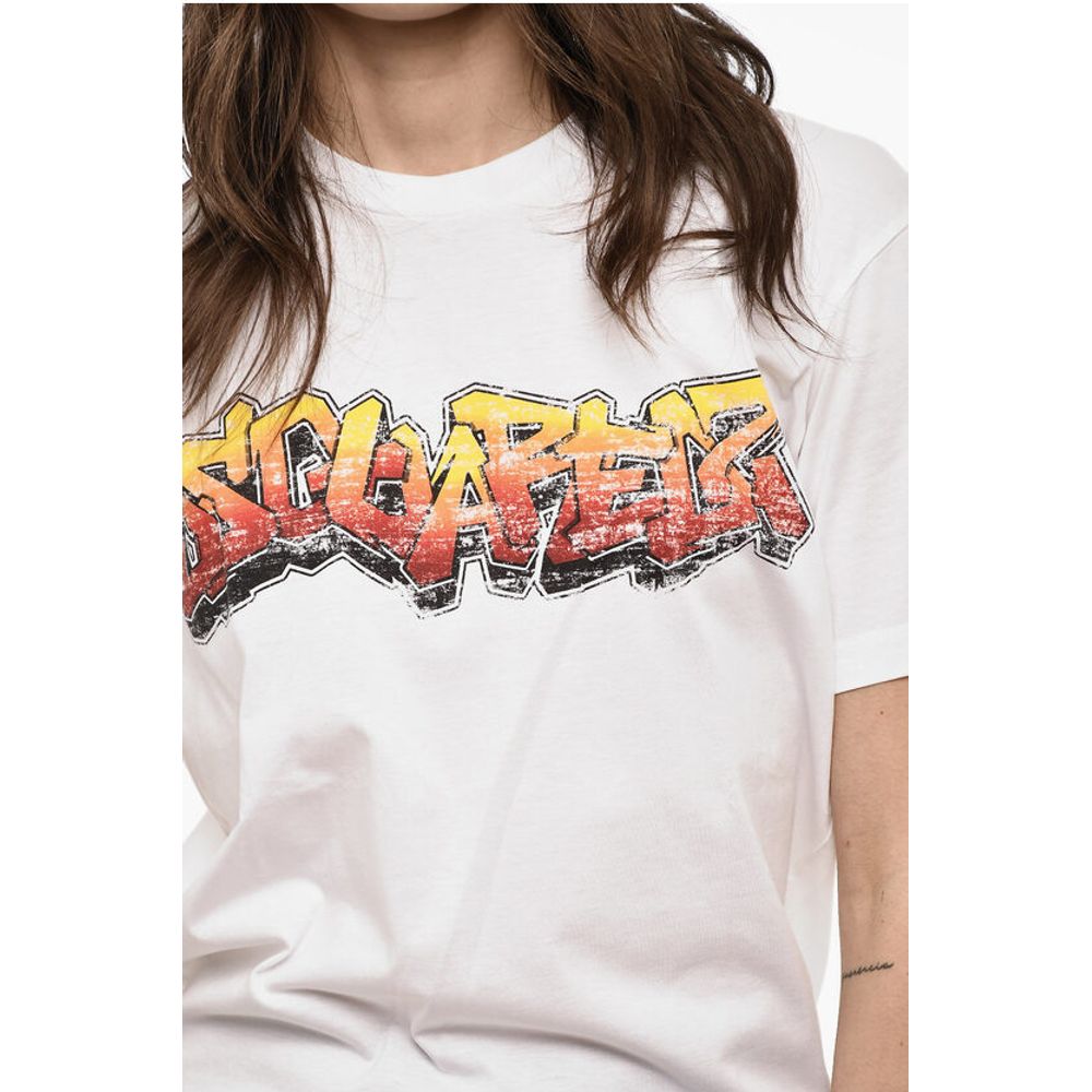 Dsquared² Short Sleeved GRAFFITI Printed T-shirt