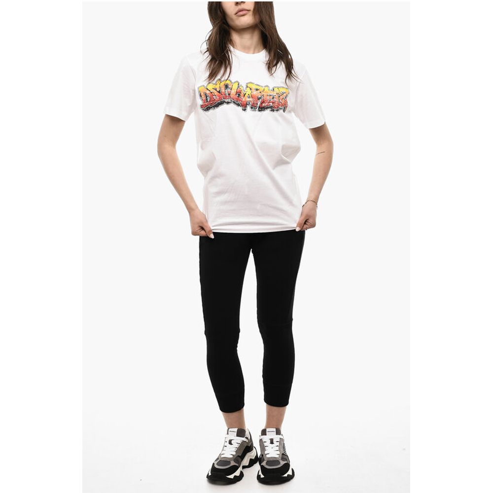 Dsquared² Short Sleeved GRAFFITI Printed T-shirt