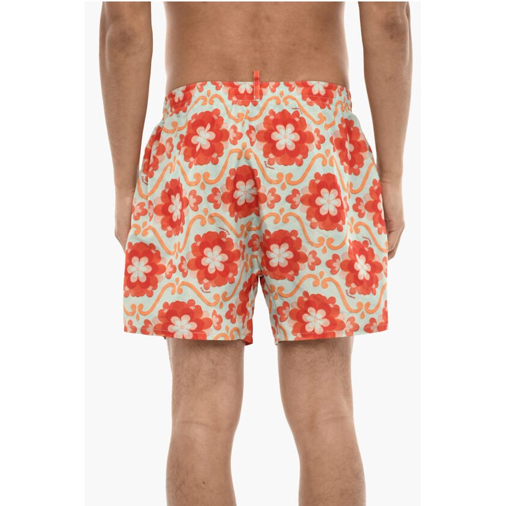 Dsquared² Floral Print Swim Shorts