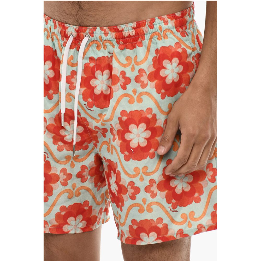 Dsquared² Floral Print Swim Shorts