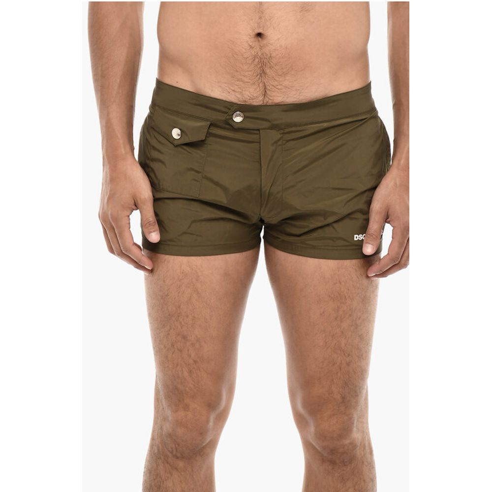 Dsquared² Zip Closure Swim Shorts