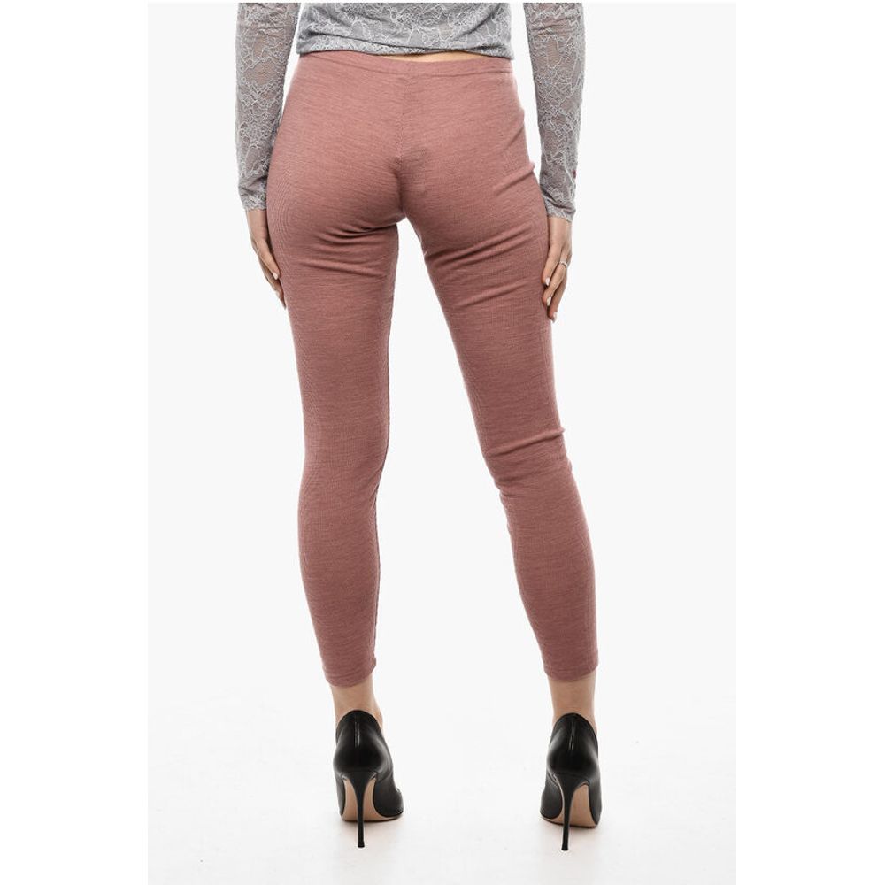 Dsquared² Wool High Waisted Leggings