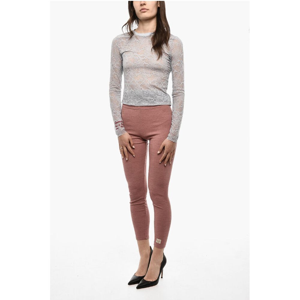 Dsquared² Wool High Waisted Leggings