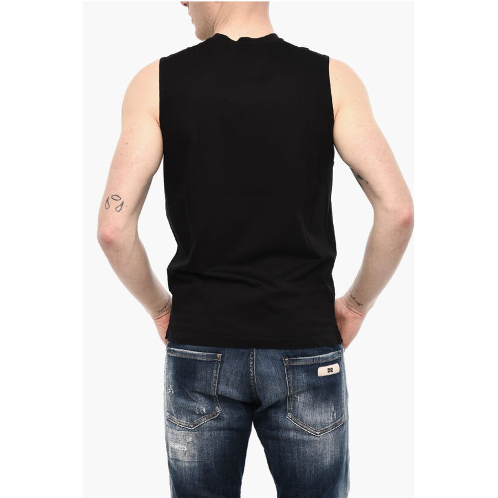 Dsquared² Two-Tone Crew-neck Tank Top