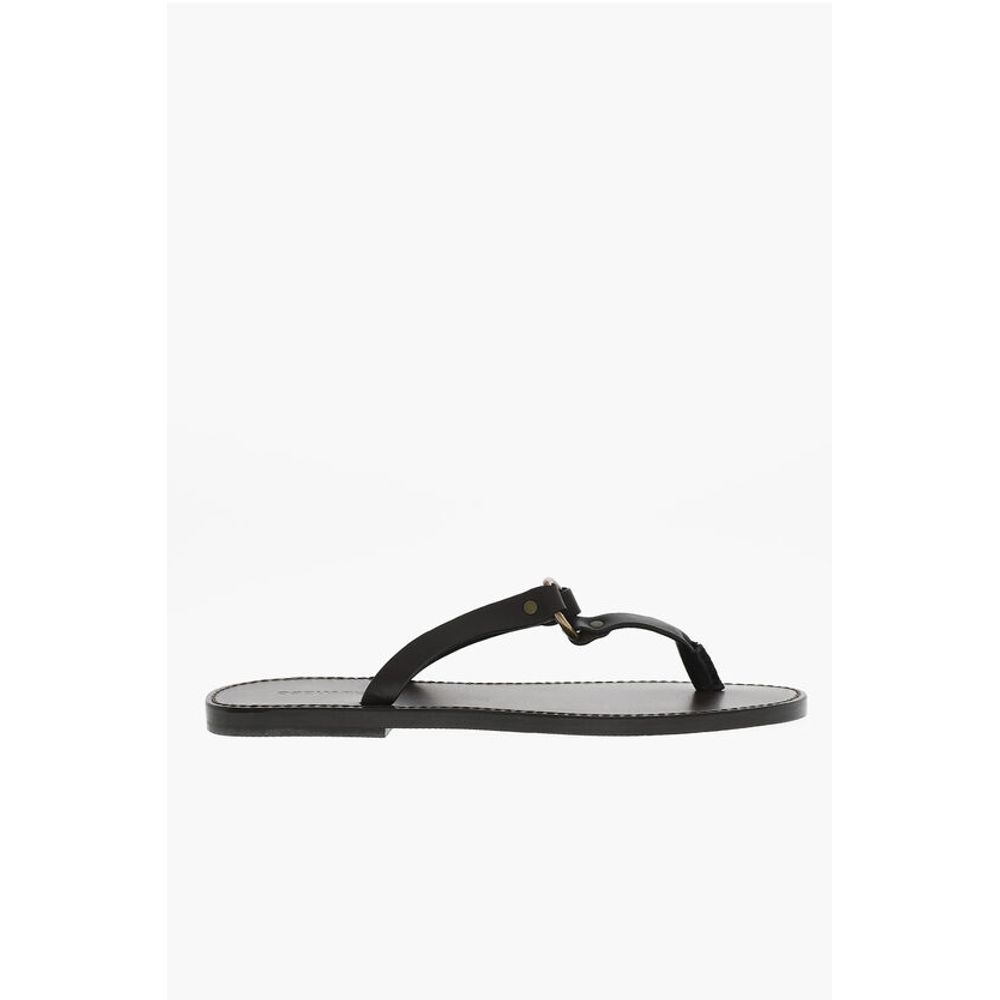 Dsquared² Flip-Flop Leather Sandals