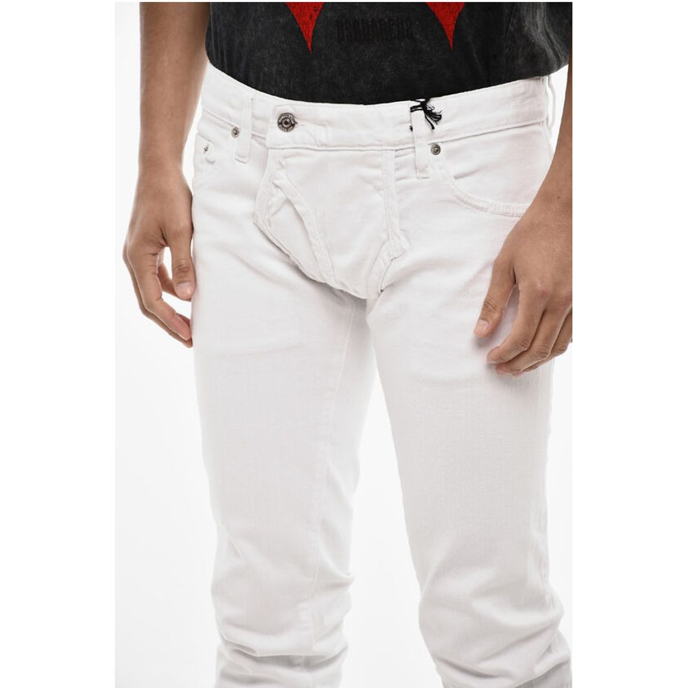 Dsquared² Light Wash SHAMPEI Straight Fit Jeans