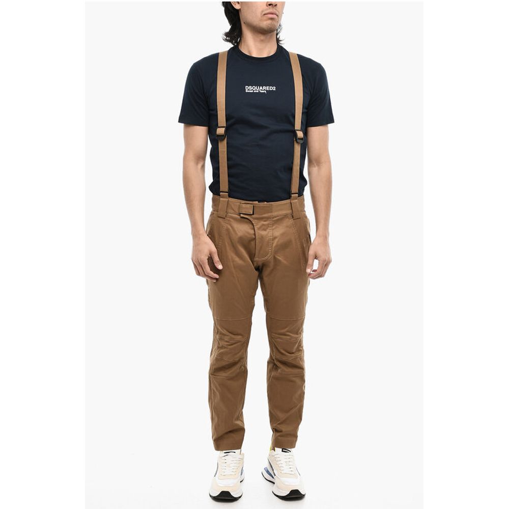 Dsquared² Cargo Pants with Suspenders