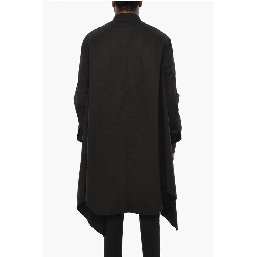 Dsquared² Asymmetrical Cut Shirt with Classic Collar