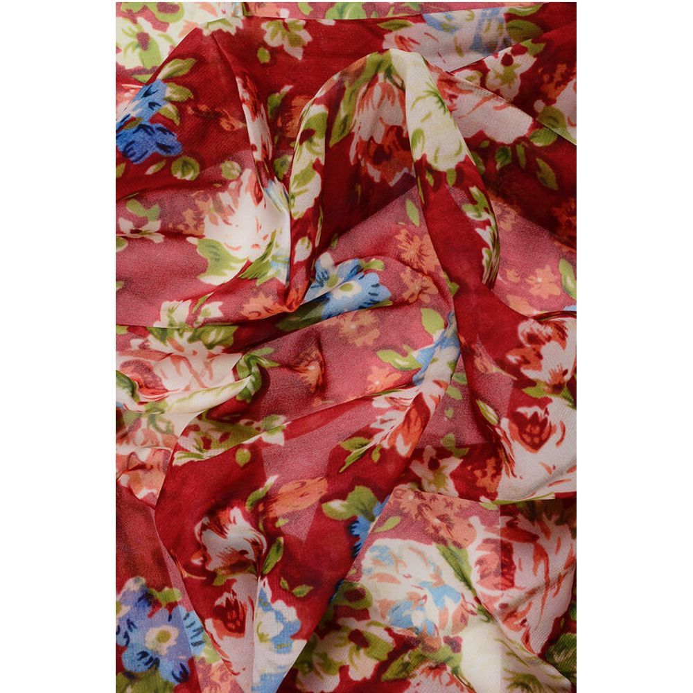 Dsquared² Floral Patterned Lightweight Fabric Foulard