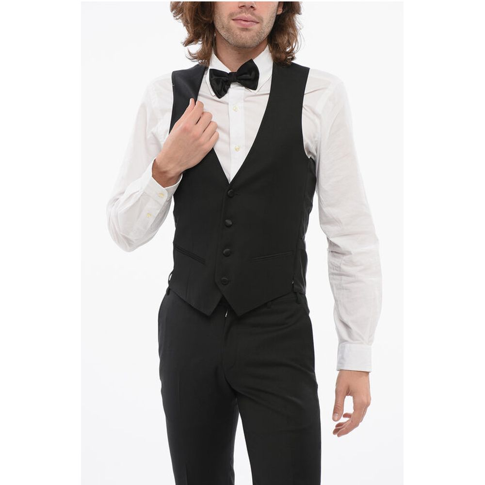 Corneliani CODE 3 Piece Suit with Peak Lapel