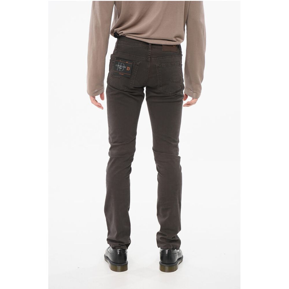 Corneliani ID Slim-fit 5 Pockets Pants