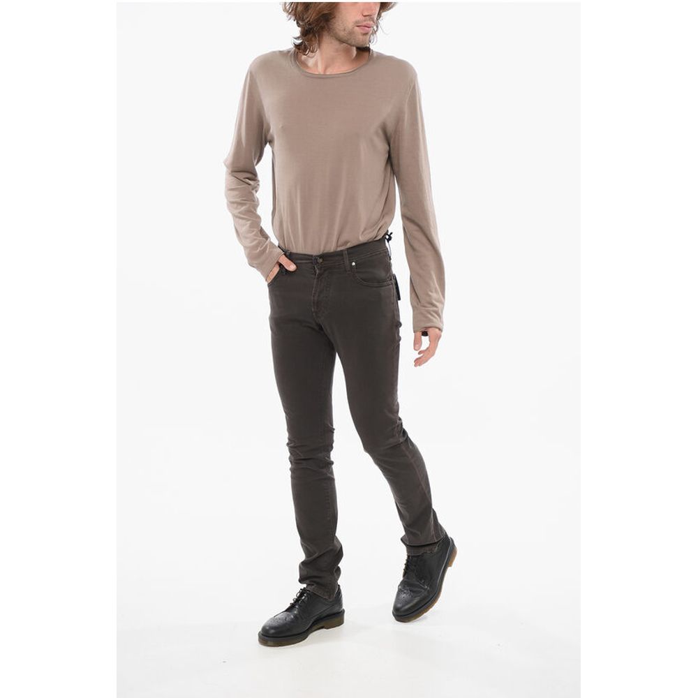 Corneliani ID Slim-fit 5 Pockets Pants