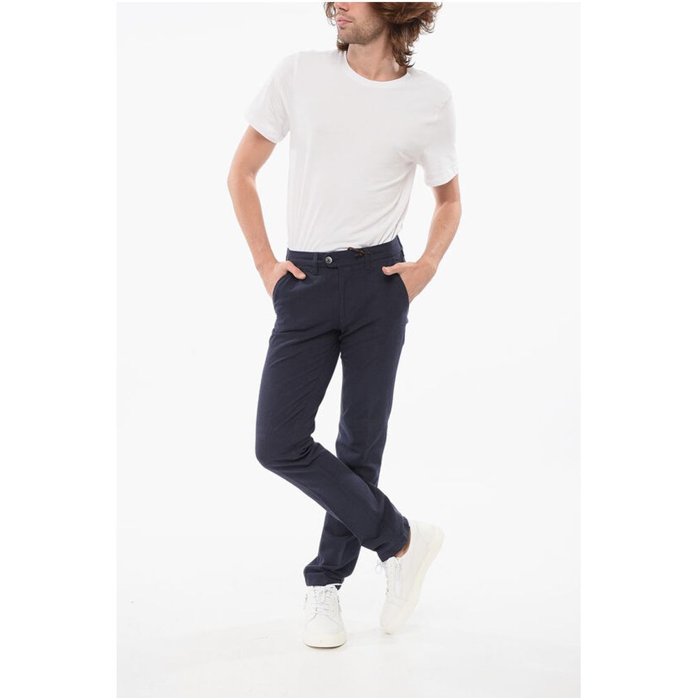 Corneliani Straight-fit Cotton Chino Pants