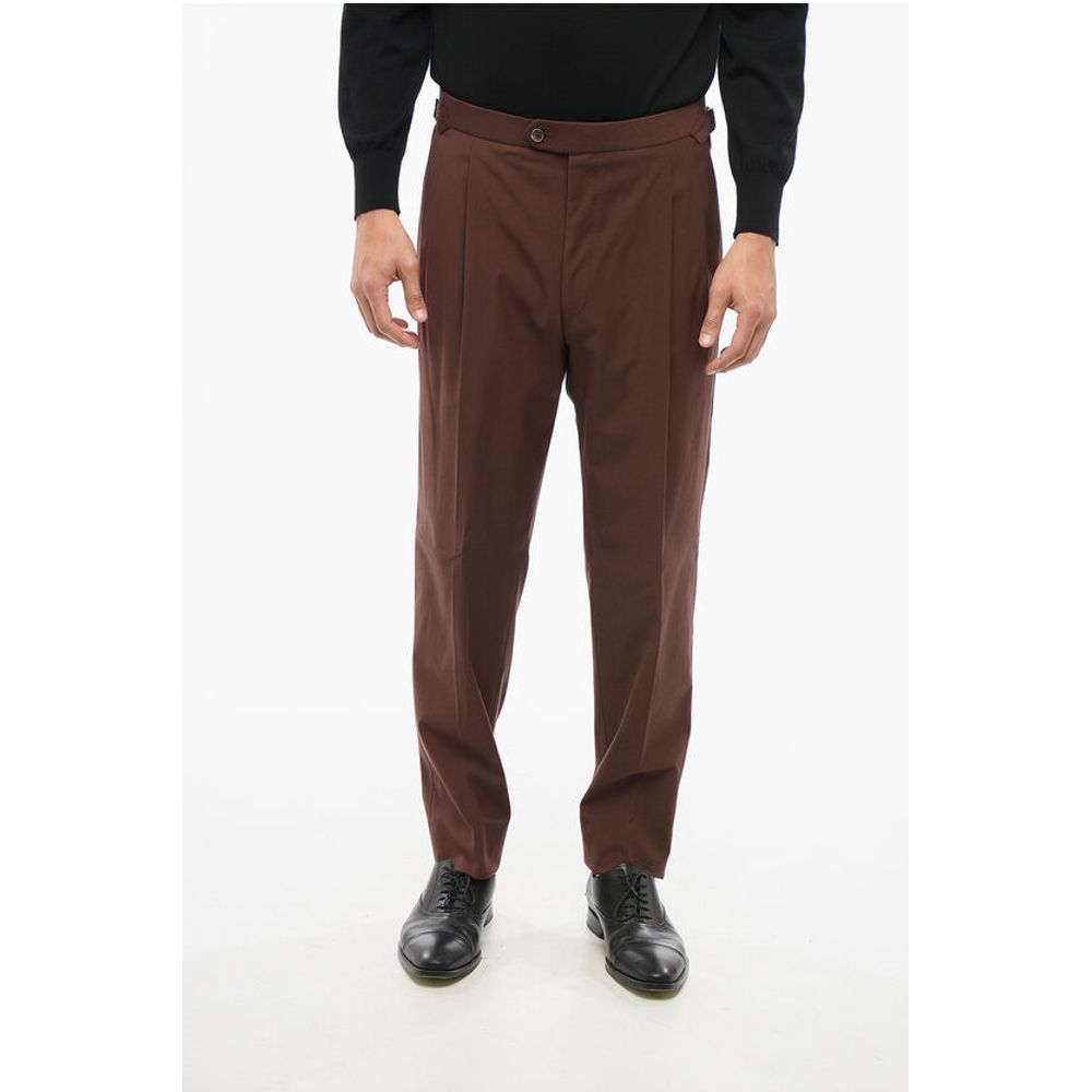 Corneliani CC Collection Blended Virgin Wool RESET Suit with Flap Pocke