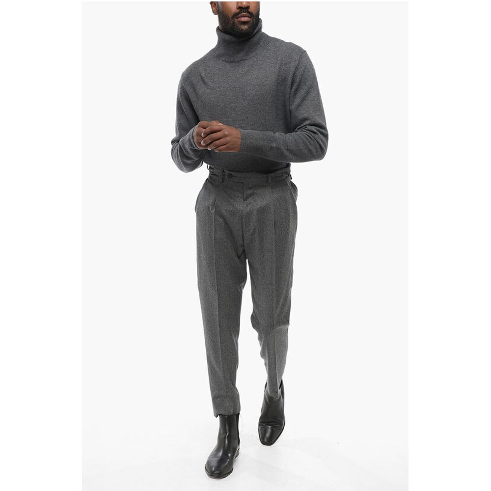Corneliani Straight-Fit Virgin Wool Pants