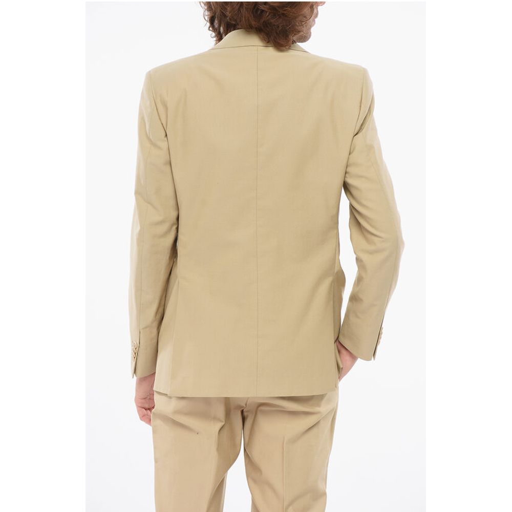 Corneliani CC COLLECTION Cotton Suit with Flap Pockets