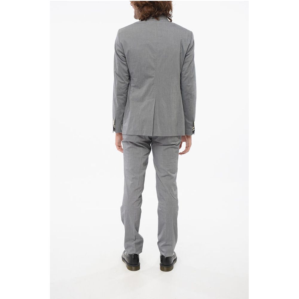 Corneliani CC BROTHERS Double-breasted Suit with Peak Lapel