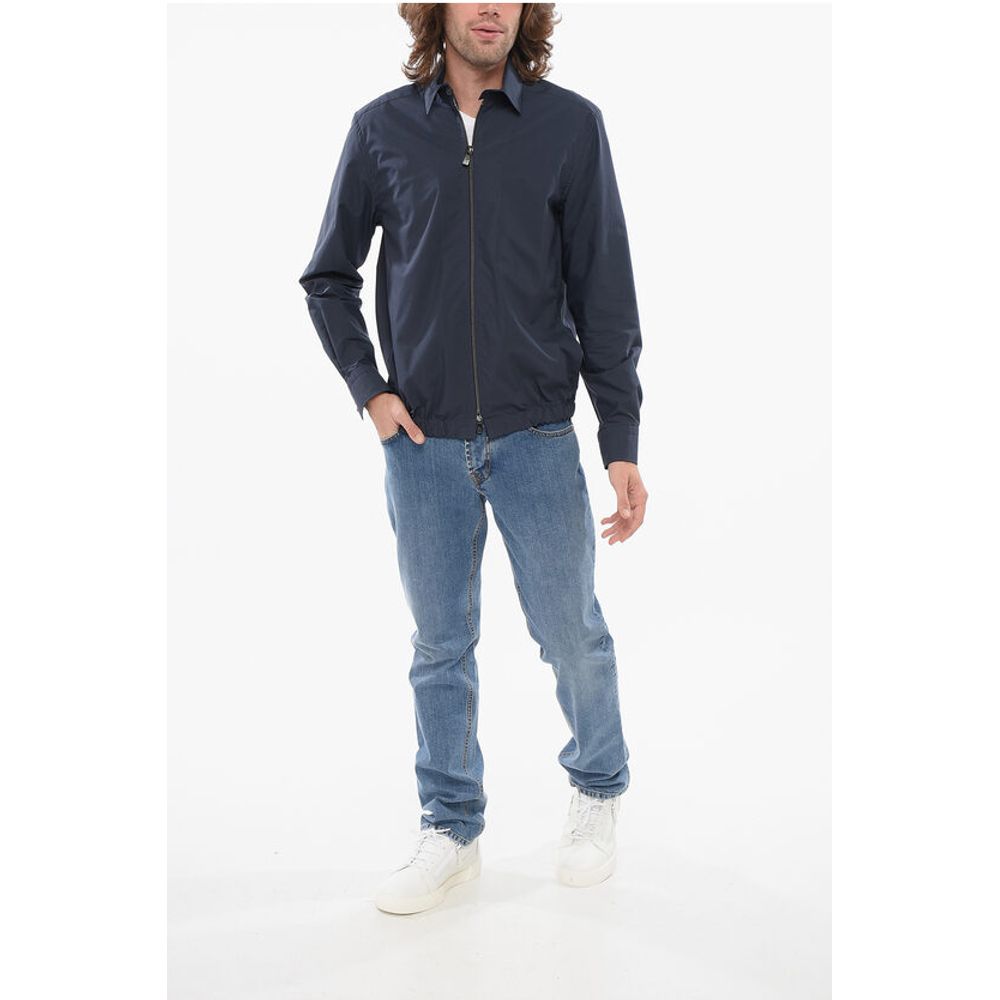 Corneliani Button-down Collar Windbreaker Jacket