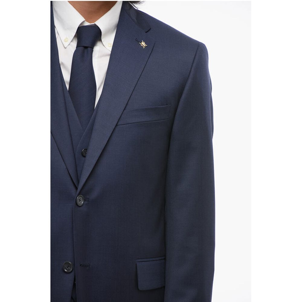 Corneliani CC COLLECTION 3-Piece RIGHT Virgin Wool Suit