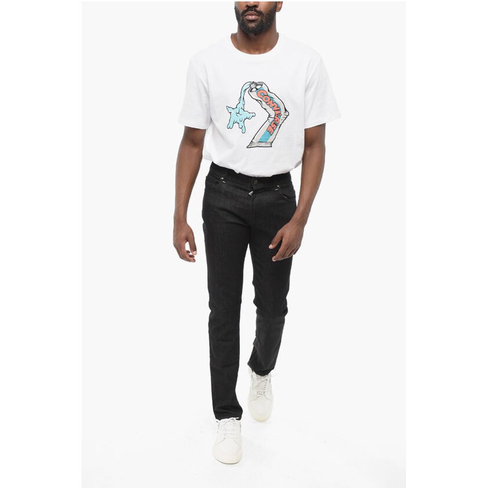 Corneliani Dark Wash Stretch Denim Jeans