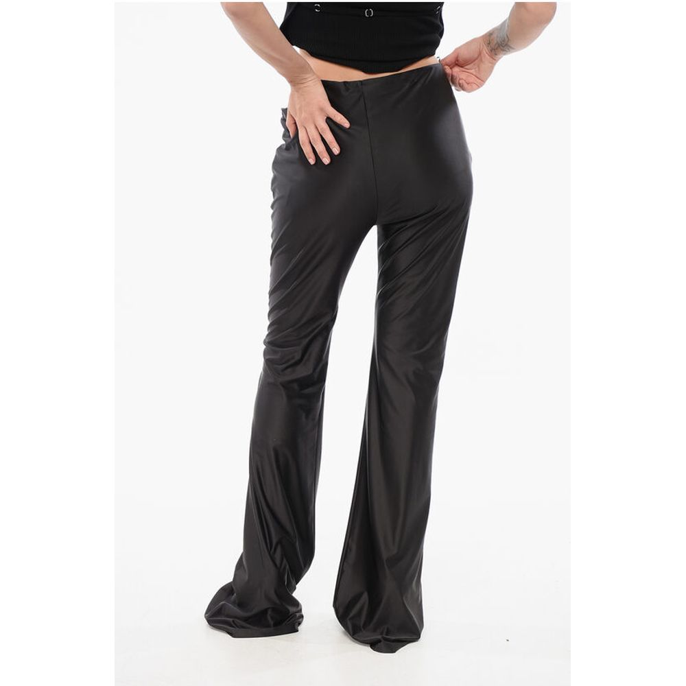 Krizia Flared High-waisted Leggings
