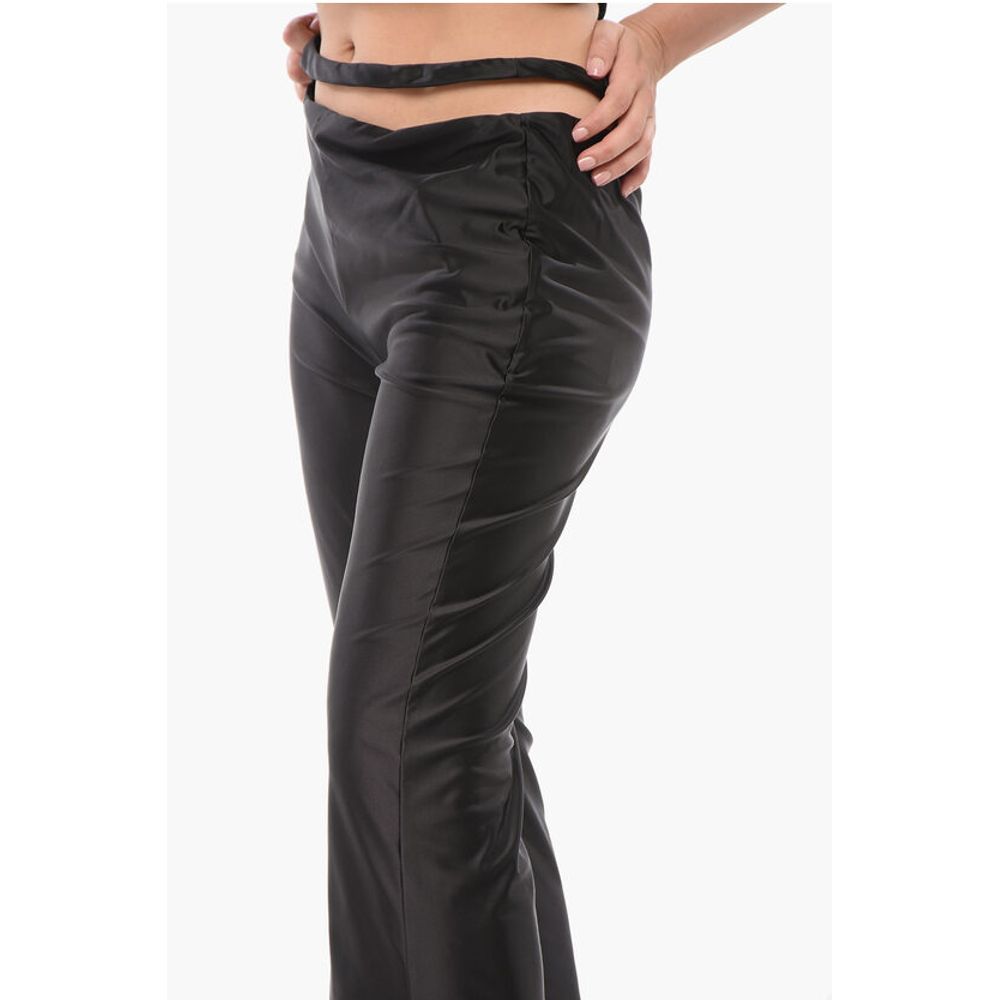 Krizia Flared High-waisted Leggings