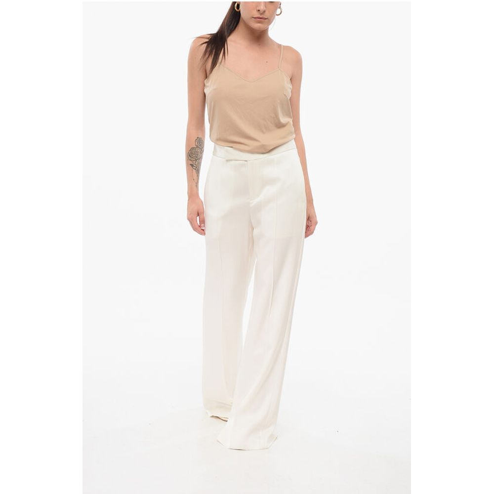 SA SU PHI Satin Wide Leg Pants