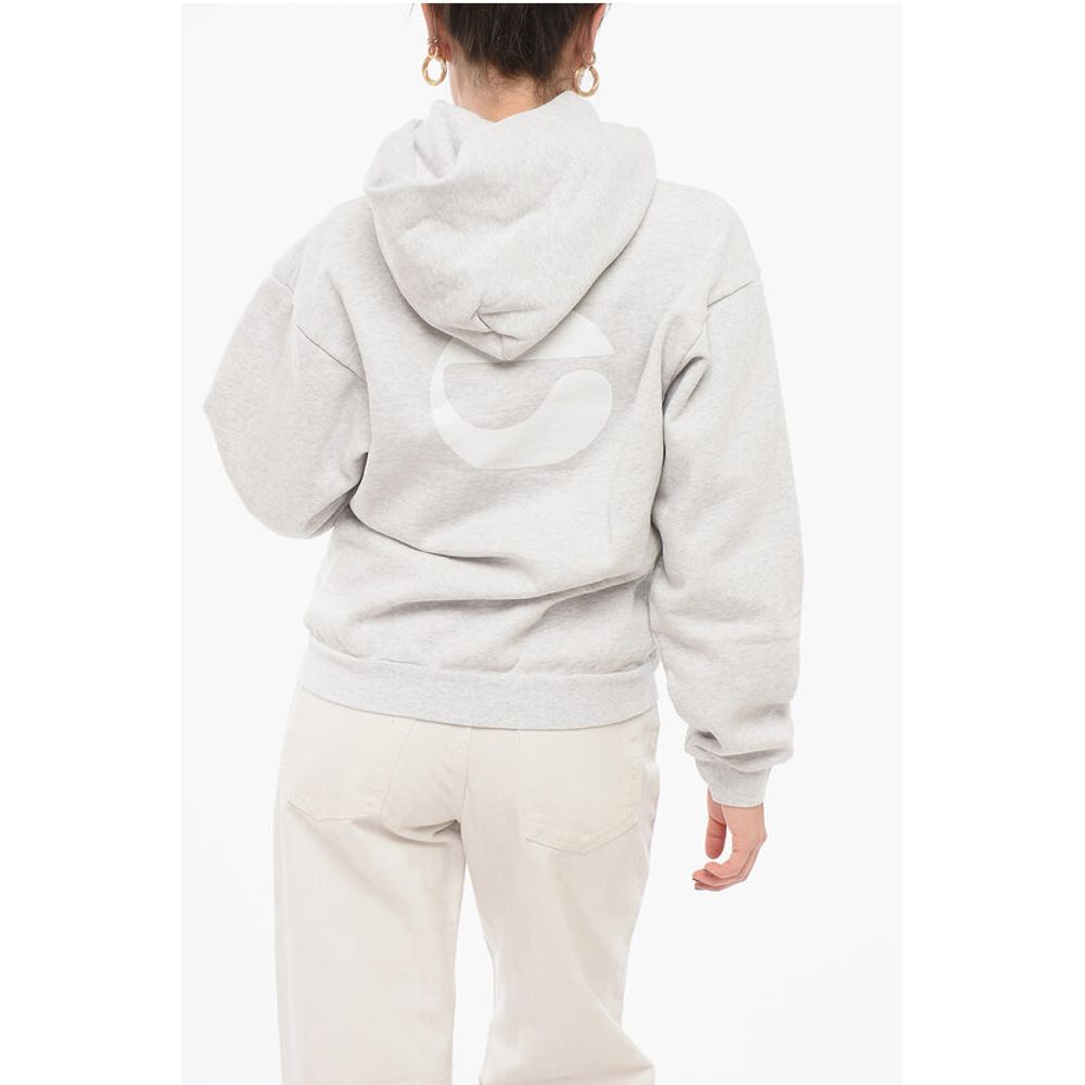 Coperni Fleeced Cotton Hoodie with Cangaroo Pocket