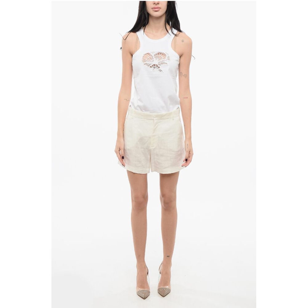 Super Blond Linen Shorts