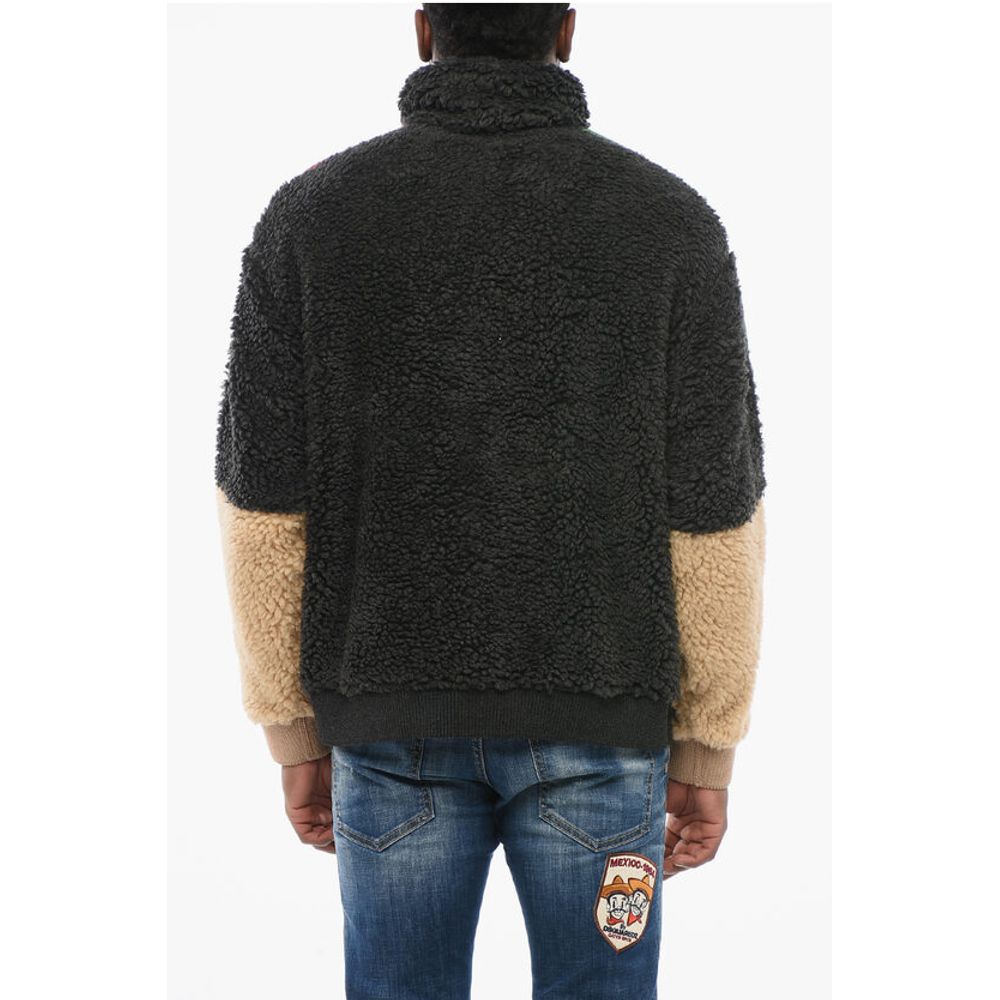 Dsquared² Sherpa RAIN PATCH Anorak with Nylon Details