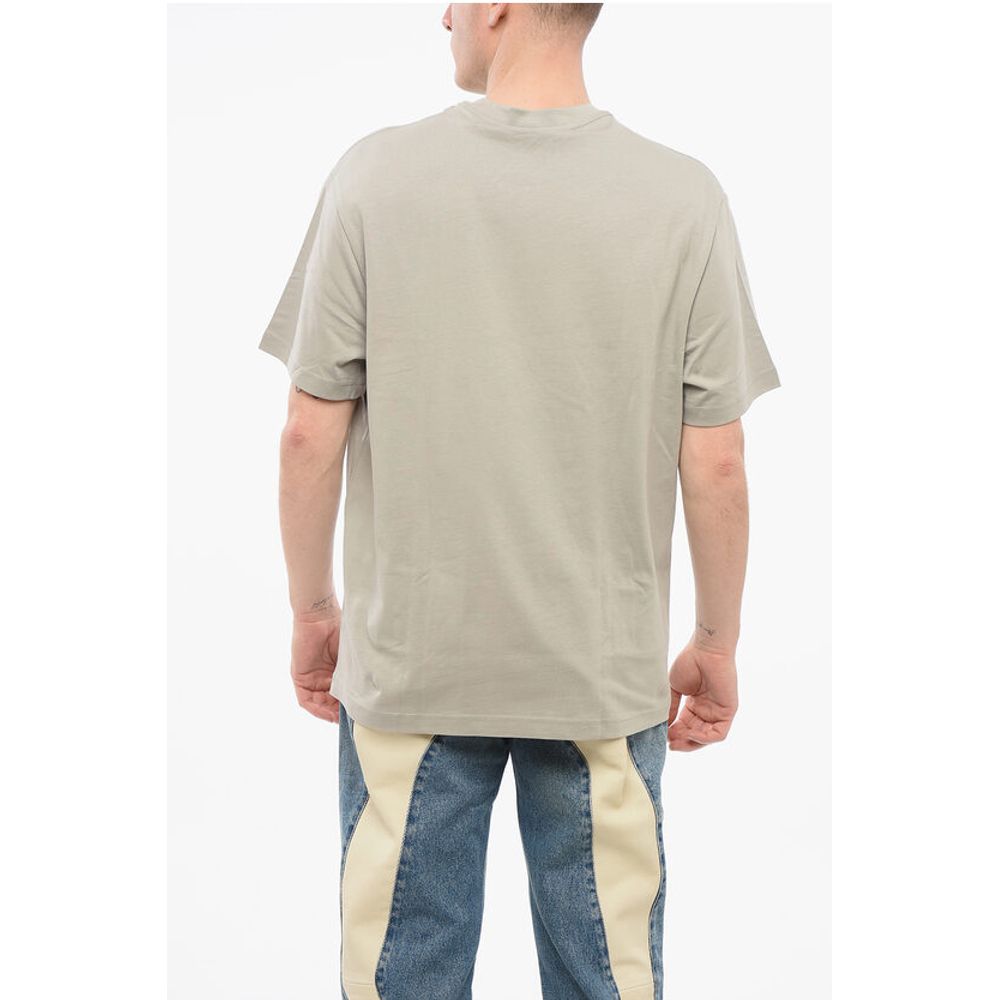 1989 Studio Crew Neck Cotton T-Shirt with Embossed Logo