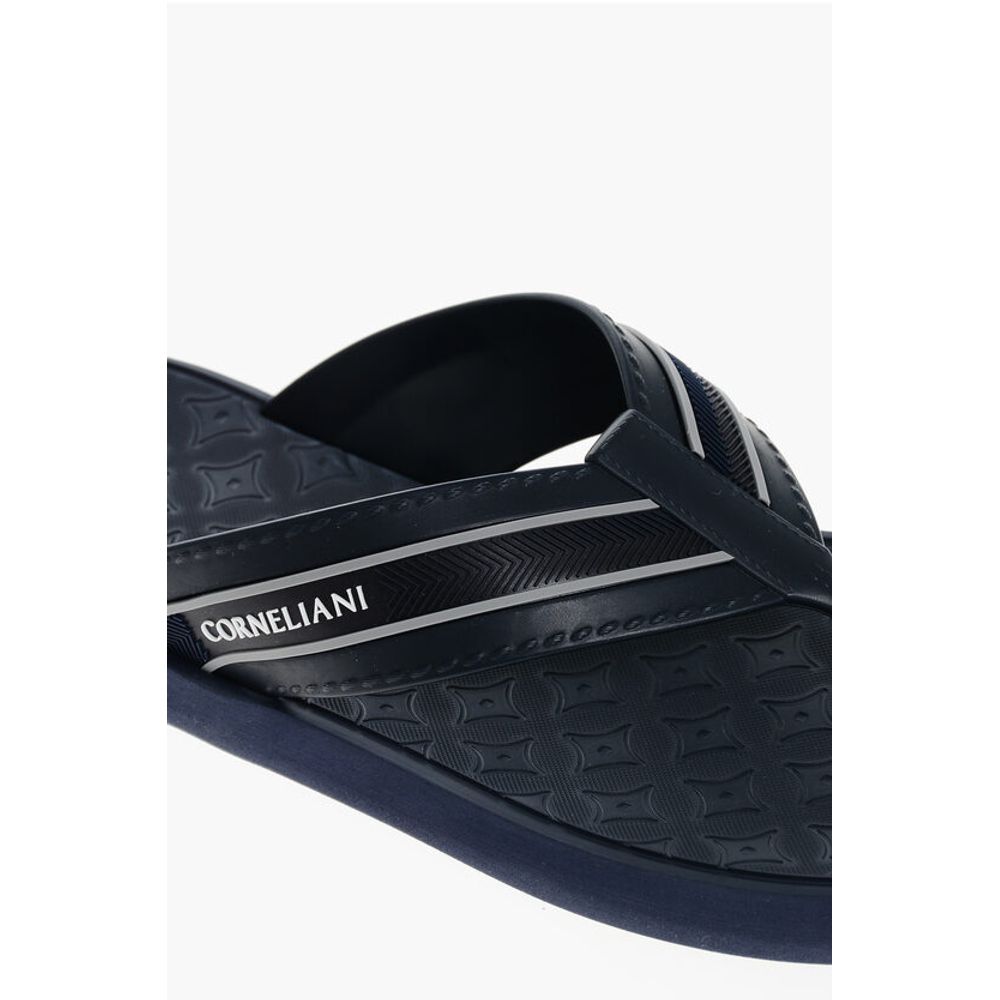 Corneliani Logoed Rubber Flip-Flops