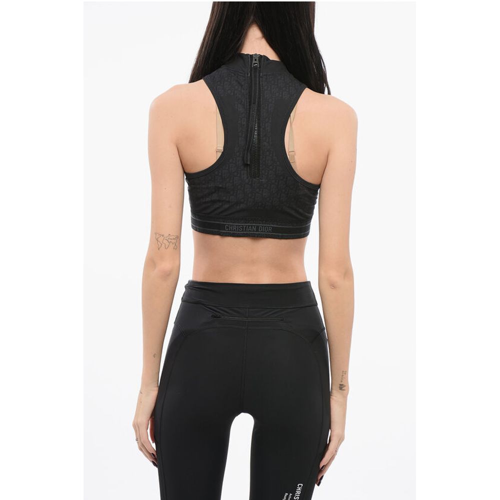 Dior All-over Logoed Technical Fabric Sports Top