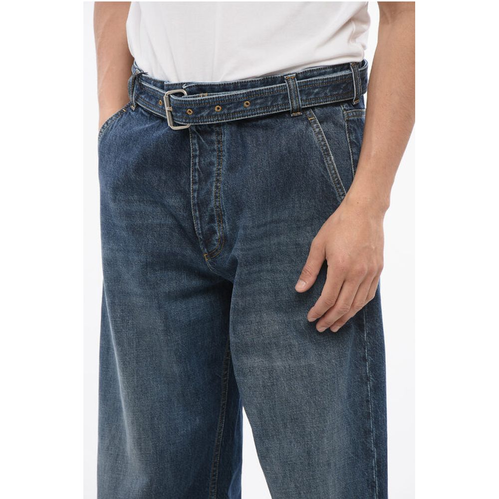 Bottega Veneta Mid Washed Denims with Belt 26cm