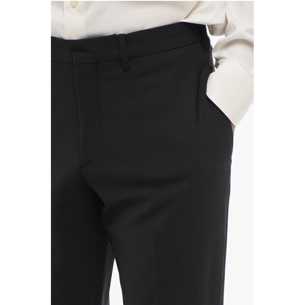 Neil Barrett Solid Color Slim Fit Pants with 4 Pockets