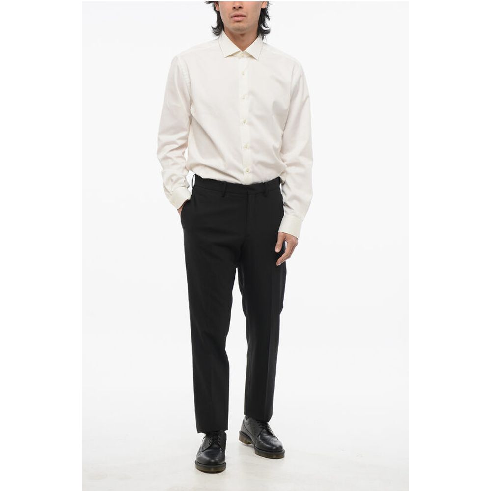 Neil Barrett Solid Color Slim Fit Pants with 4 Pockets