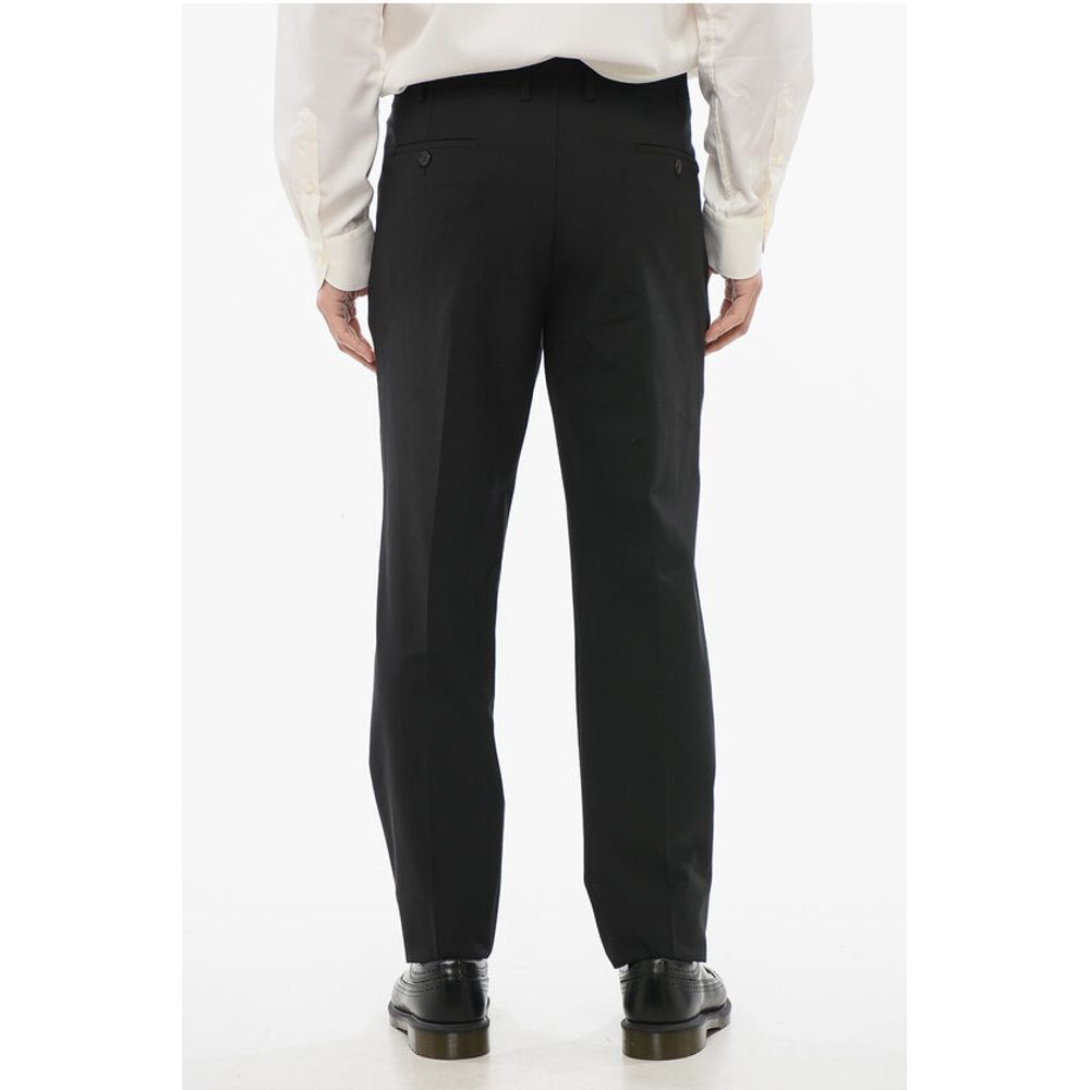Neil Barrett Solid Color Slim Fit Pants with 4 Pockets