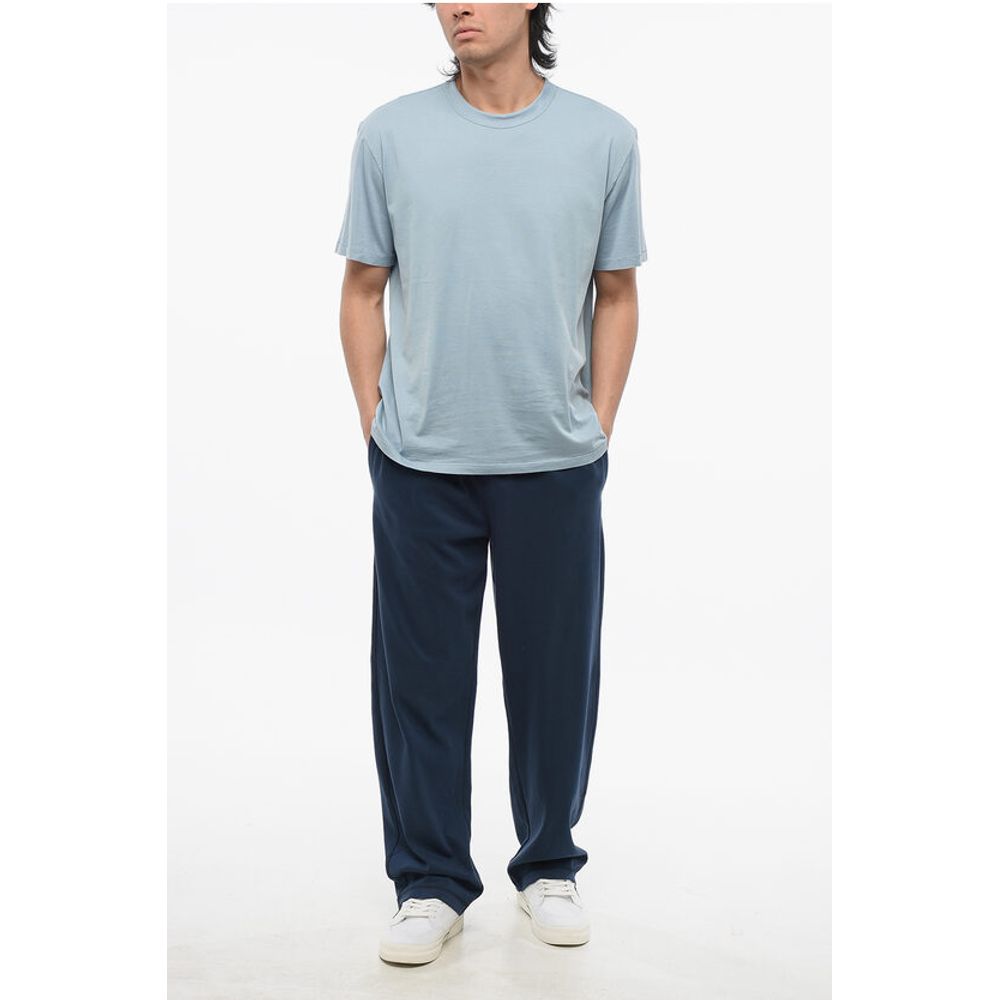 Ten c Solid Color Crew-neck T-Shirt