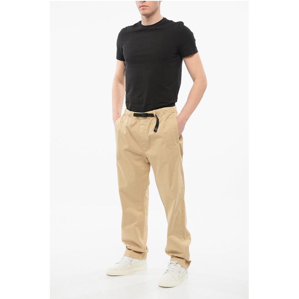 Woolrich Stretch Cotton Casual Pants with Industrial Belt