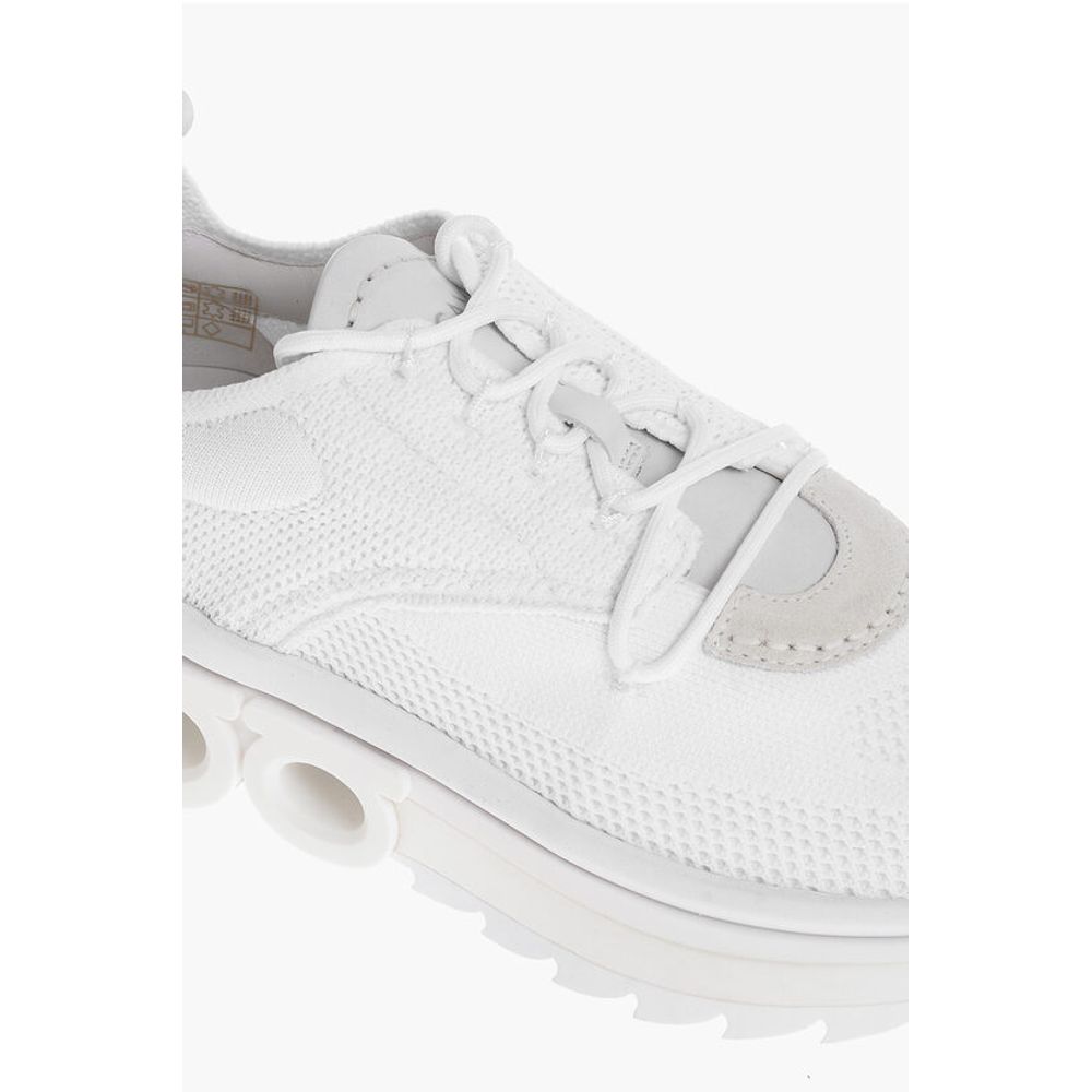 Salvatore Ferragamo Knitted NIMA Low-top Sneakers