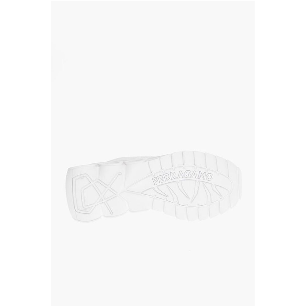 Salvatore Ferragamo Knitted NIMA Low-top Sneakers