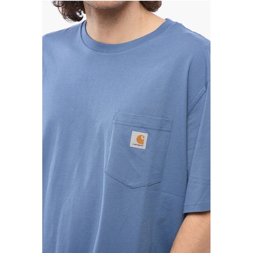 Carhartt Wip Cotton Crew-neck T-shirt with Breast Pocket