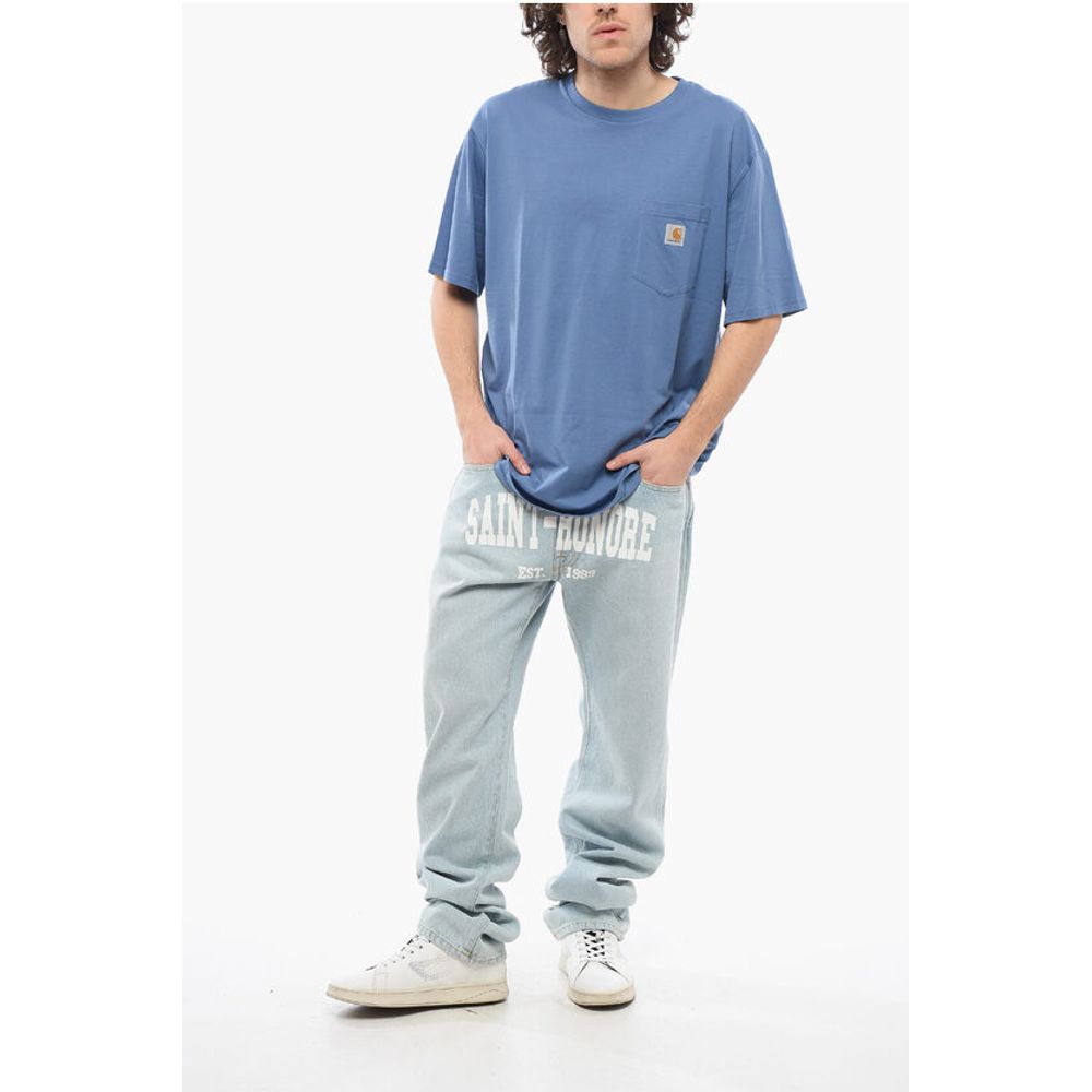 Carhartt Wip Cotton Crew-neck T-shirt with Breast Pocket