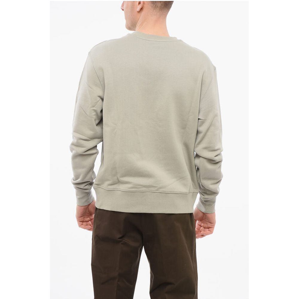 1989 Studio Brushed Cotton Crew-Neck Sweatshirt with Embossed Logo