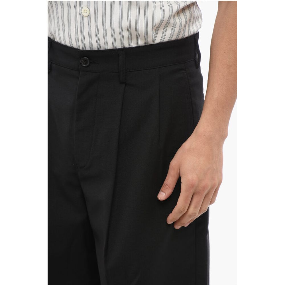 Department 5 Double-Pleated Solid Color WHISKY Pants