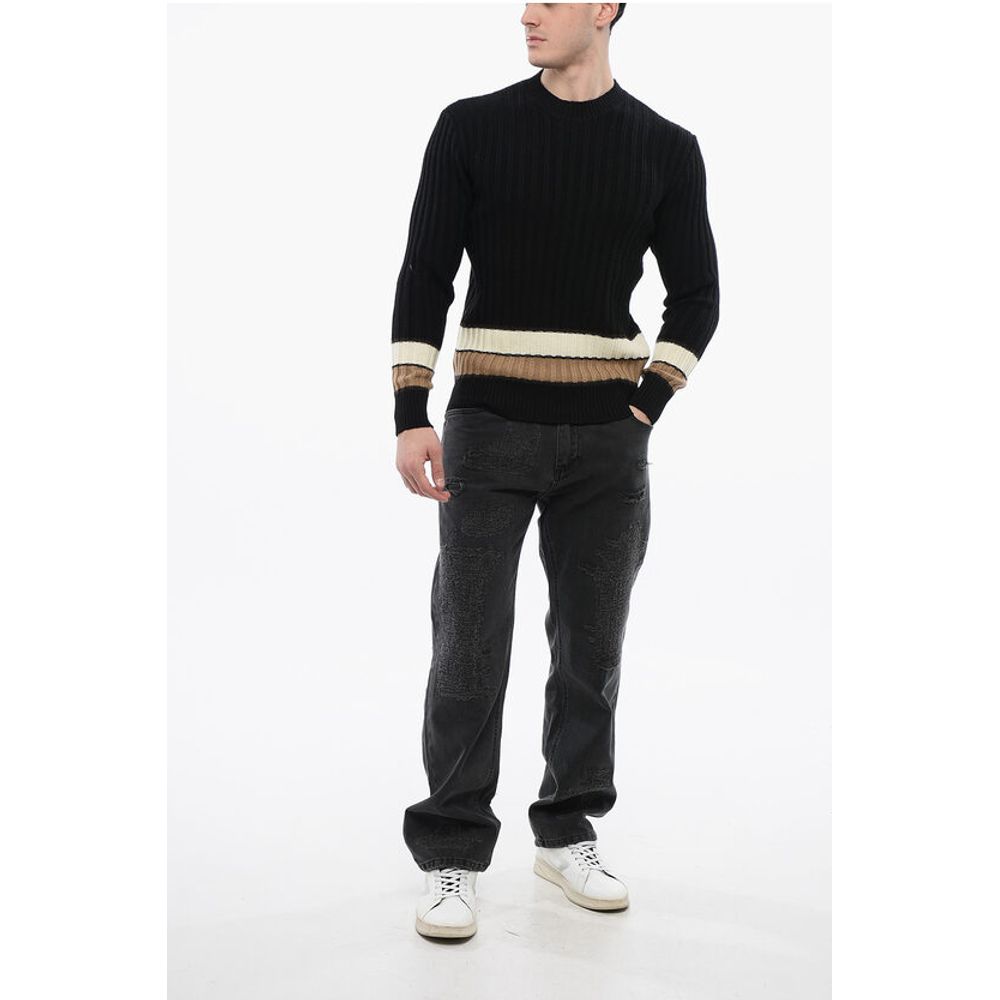 Tagliatore Ribbed Wool Sweater