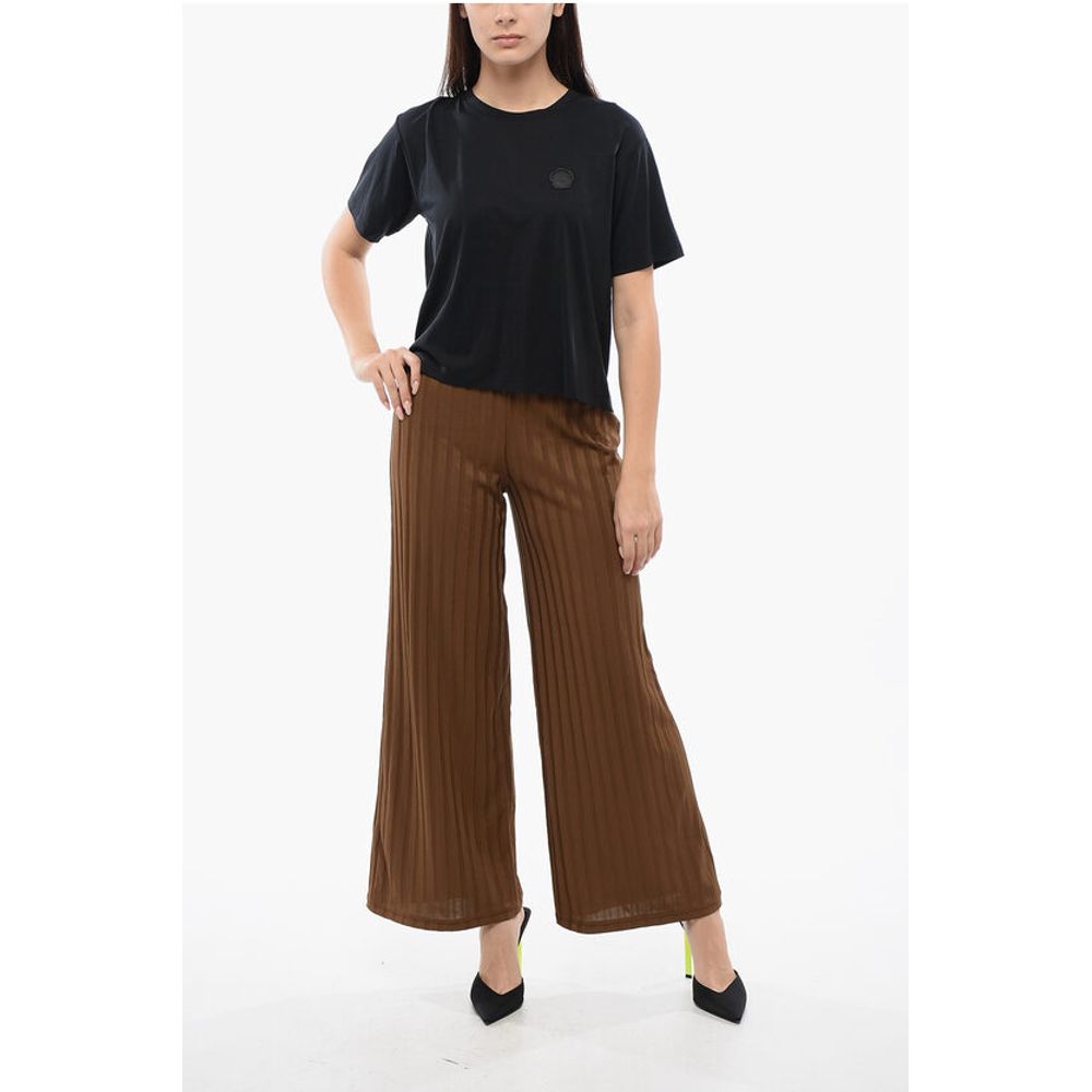 Viktor & Rolf Cropped COUTURE T-shirt With Bow Detail