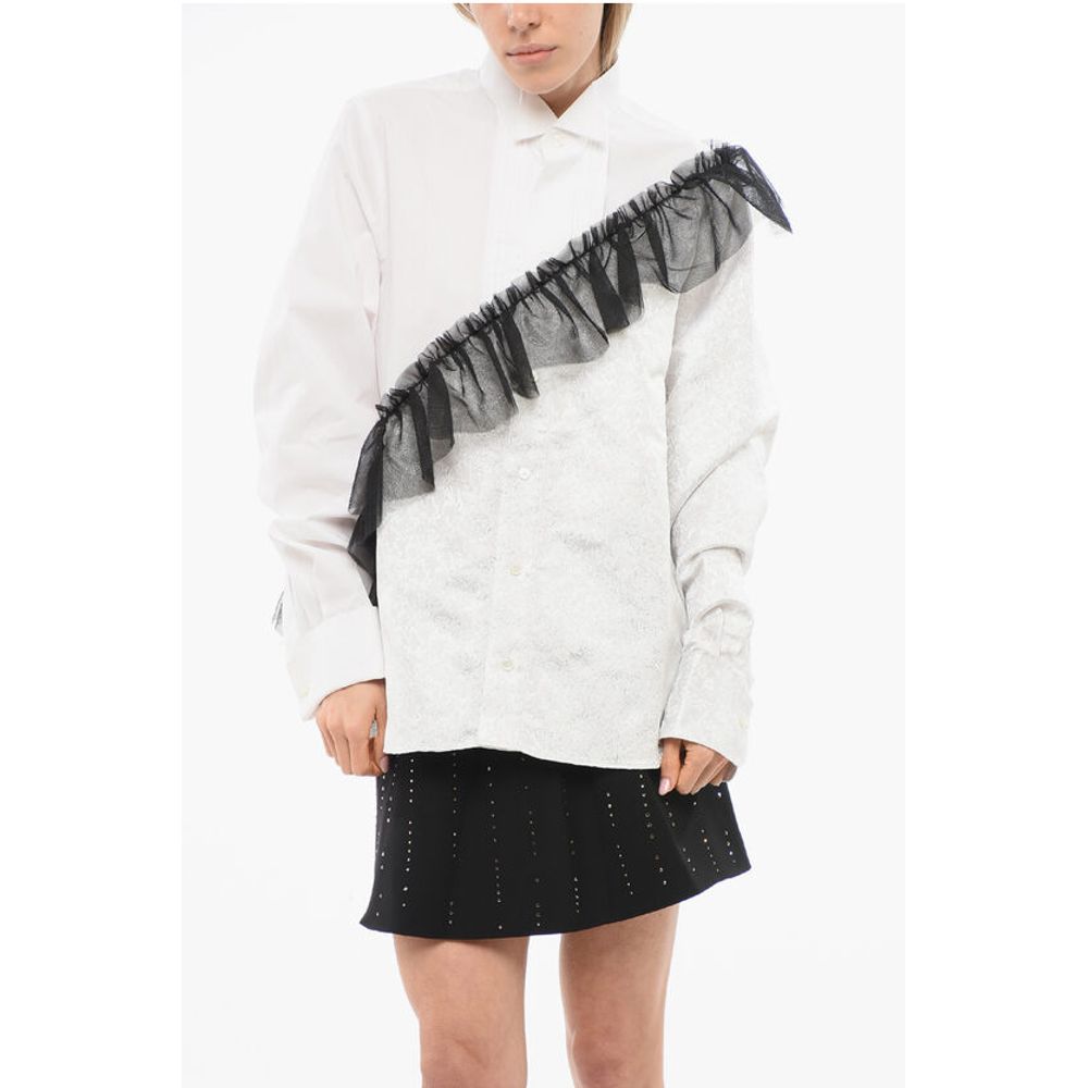 Viktor & Rolf Contrasting-tulle BEST OF BOTH WORLDS Shirt