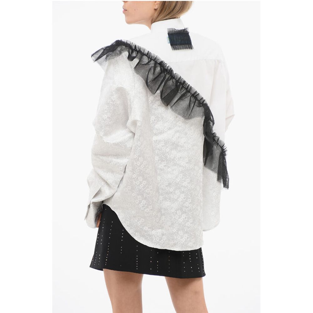 Viktor & Rolf Contrasting-tulle BEST OF BOTH WORLDS Shirt