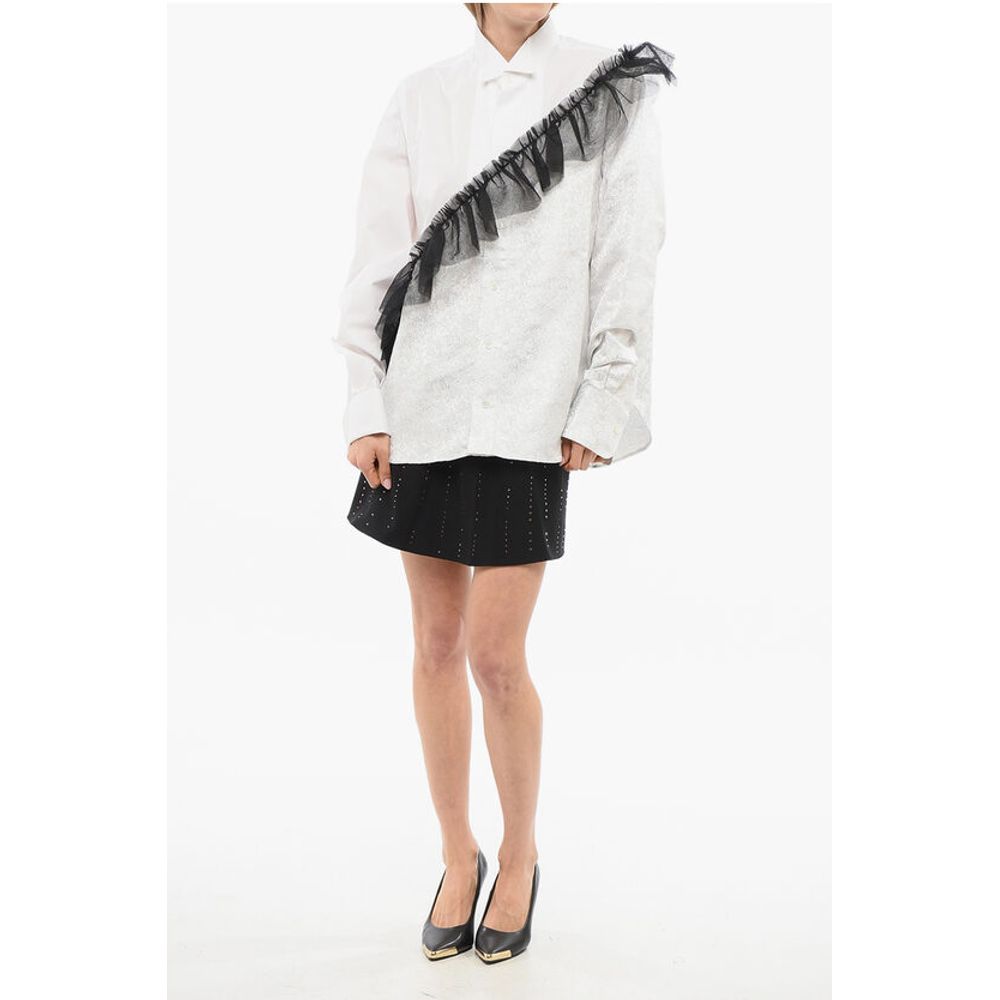 Viktor & Rolf Contrasting-tulle BEST OF BOTH WORLDS Shirt